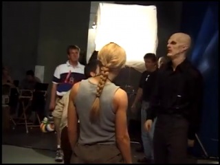 BUFFY-THE WISH-fight scene home movies of Buffy Stunt Coordinator Jeff Pruitt